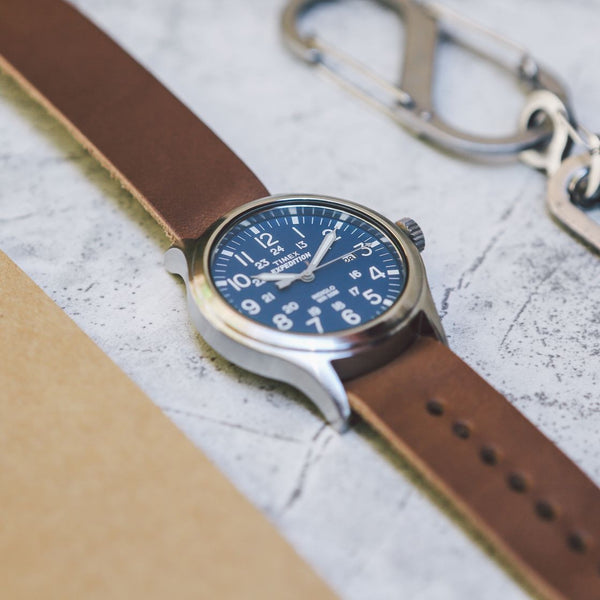 Horween Leather Timex Watch